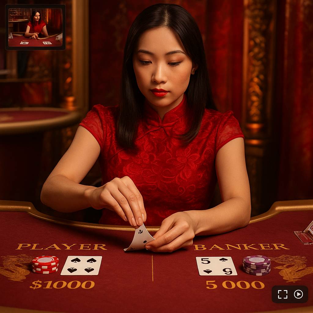Cheri Casino - Live Baccarat with Real Dealers