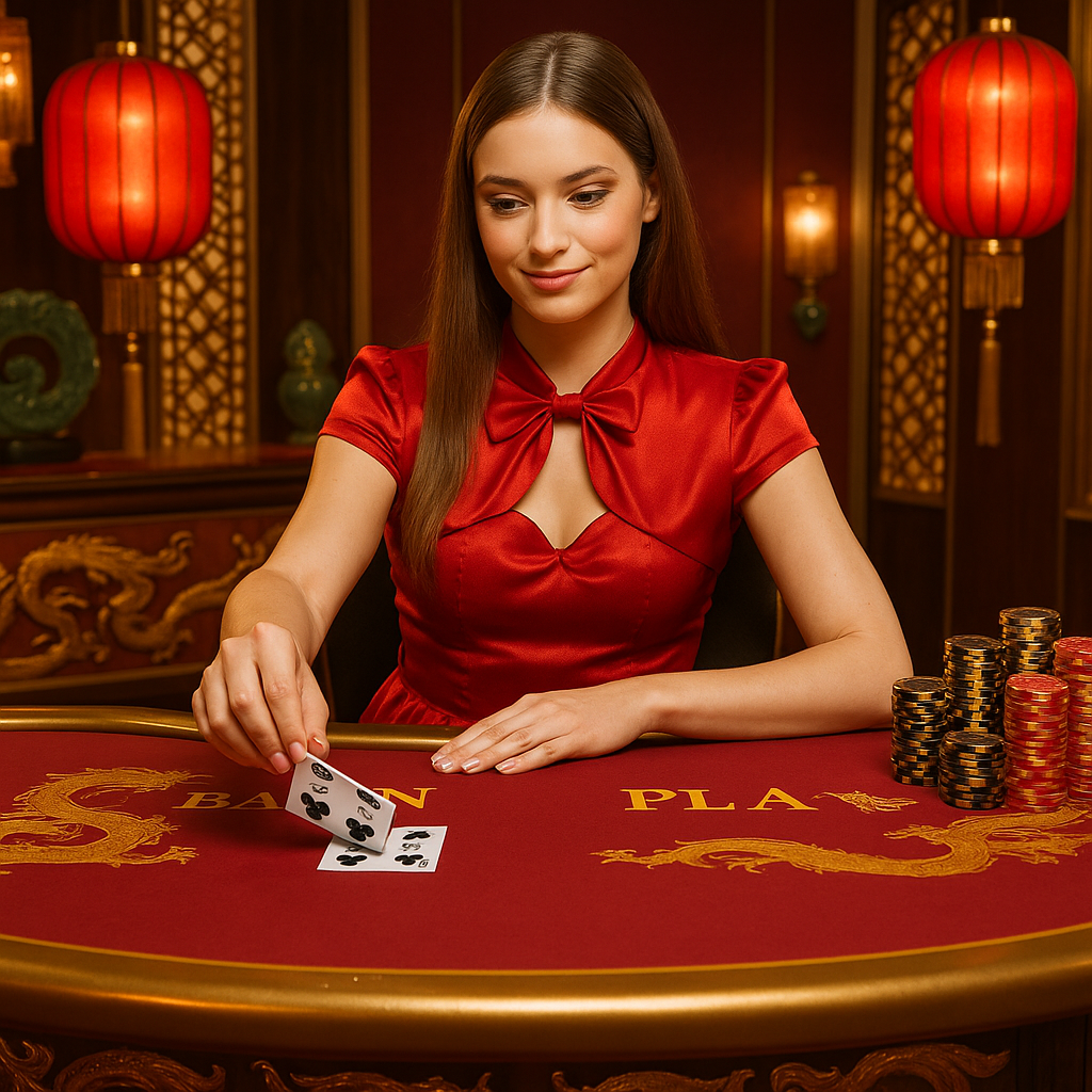 Cheri Casino - Baccarat Live - Jeux live professionnels