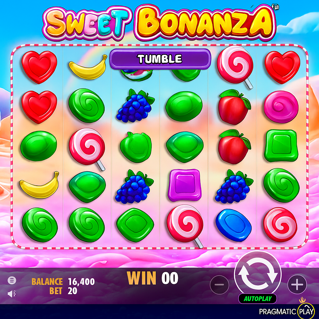 Cheri Casino - Sweet Bonanza Slot Game by Pragmatic Play